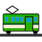 Tram Car emoji on Emojidex